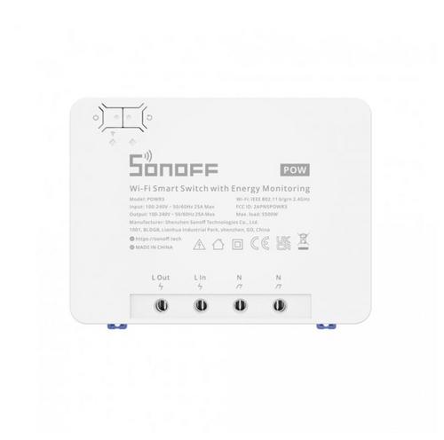 SONOFF R3 POW, 25A chytrý přepínač s měřením spotřeby, kompatibilní s eWeLink POWR3