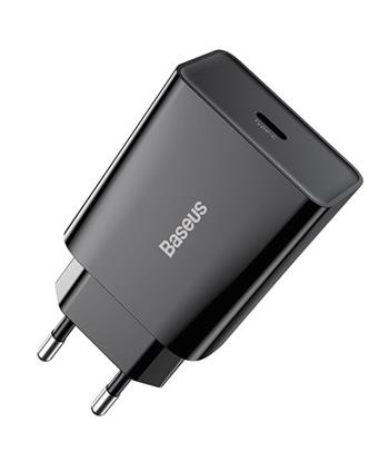Baseus CCFS-SN01 Speed Mini, Nabíječka USB-C 20W Black 6953156201699