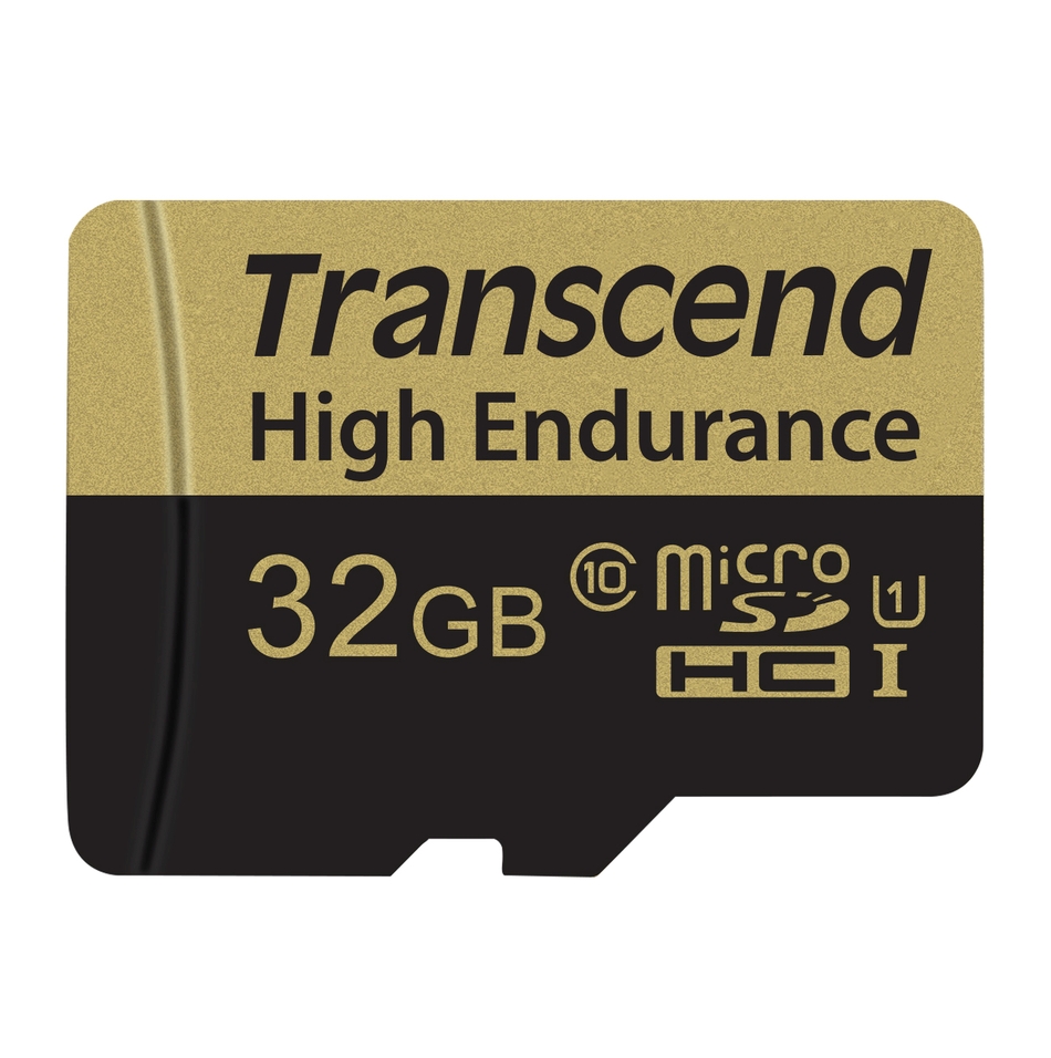Transcend High Endurance 32GB microSDHC, Class10 21MB/s MLC incl. Adapter TS32GUSDHC10V