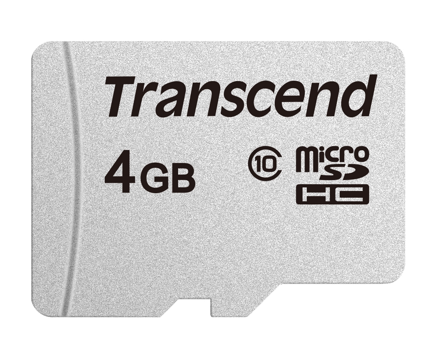 Transcend 4GB microSD without Adapter Class10 TS4GUSD300S