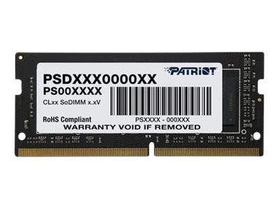 Patriot SL 32GB, DDR4 2666MHz SODIMM PSD432G26662S