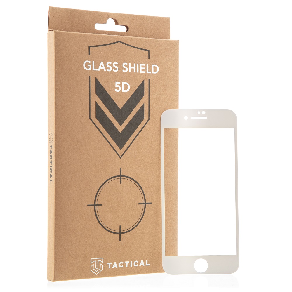 Tactical Glass 5D iPhone 7/8/SE2020/SE2022 White 8596311111044