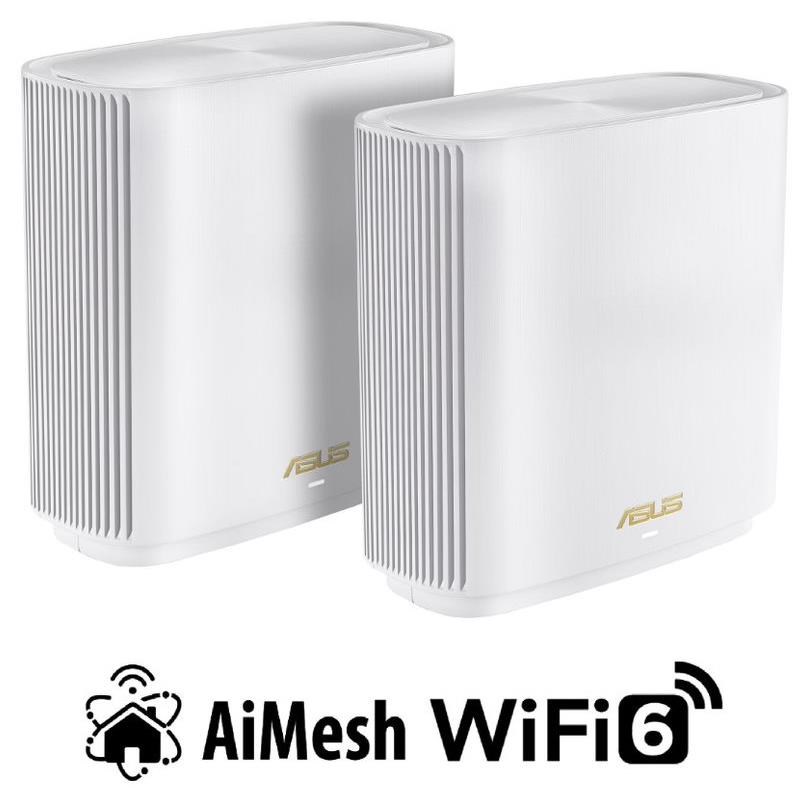 Asus Zenwifi XT8 v2 (2-pack, White) 90IG0590-MO3A80