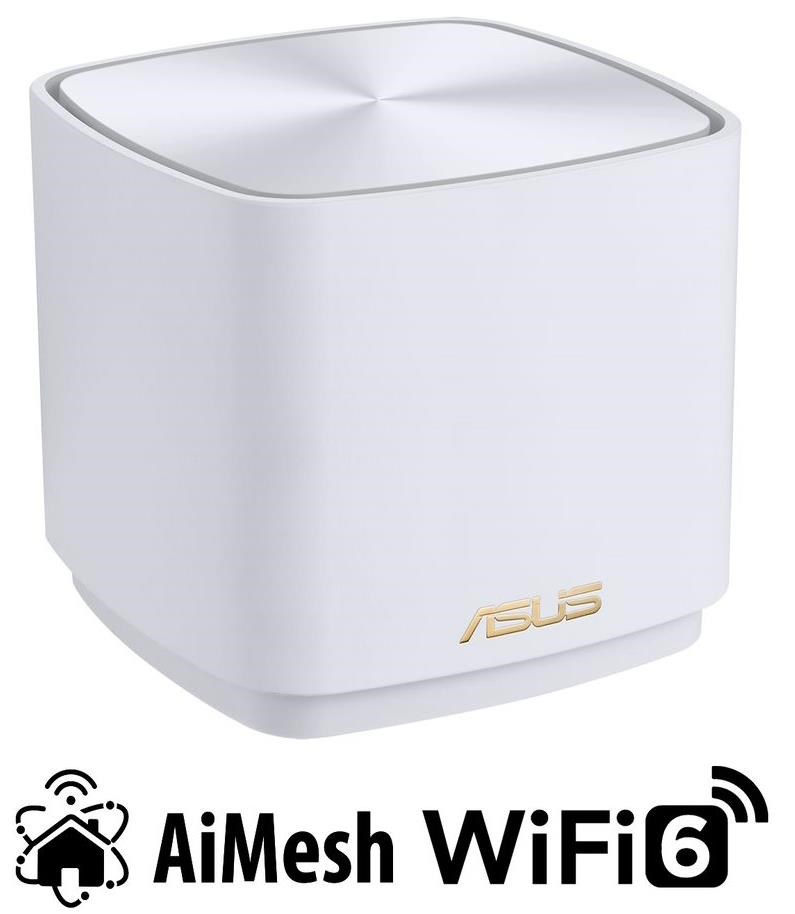 Asus ZenWiFi XD4 Plus (1-pack) white Wireless AX1800 Dual-band Mesh WiFi 6 System 90IG07M0-MO3C00