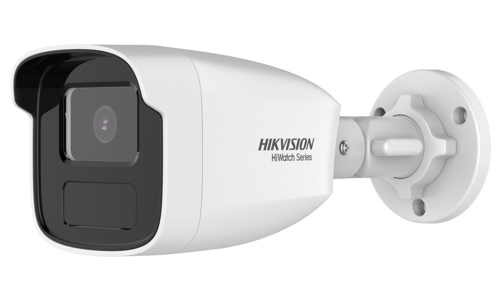 Hikvision HiWatch IP kamera HWI-B480H, Bullet,8Mpix,4 mm,H.265+,IP67,IR 50m,kov+plast 311317975