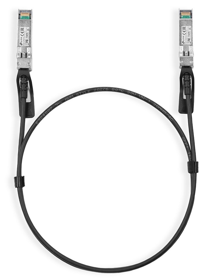 TP-Link 1M Direct Attach SFP+ Cable for 10 Gigabit Connections SM5220-1M
