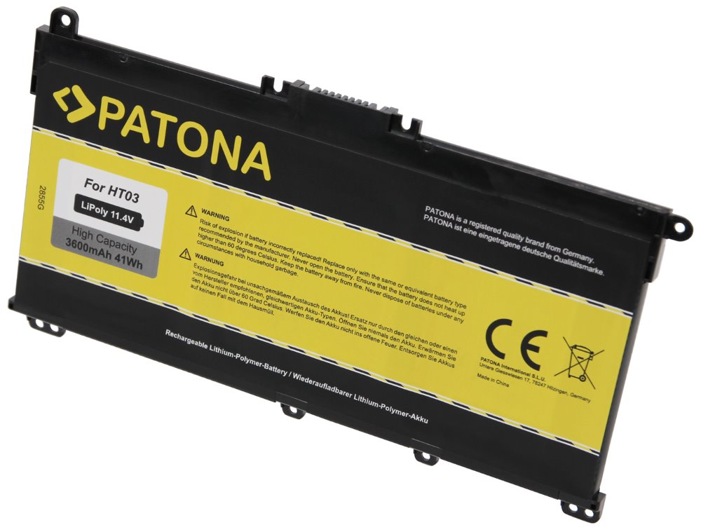 Patona baterie pro ntb HP Pavilion 14/15 3600mAh Li-Pol 11,4V HT03XL PT2855