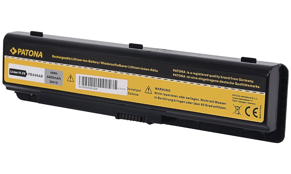 Patona baterie pro ntb SAMSUNG P200/P330/P400 4400mAh Li-lon 11,1V AA-PBAN6AB PT2841