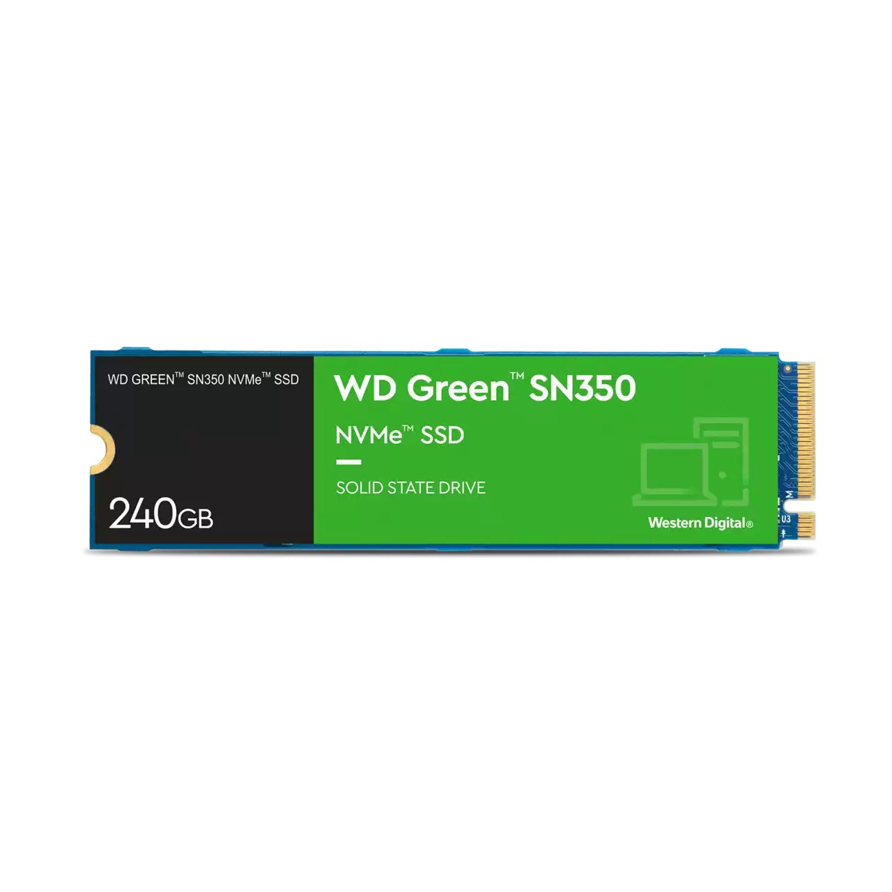 WD Green SN350, 240GB/SSD/M.2 NVMe/3R WDS240G2G0C
