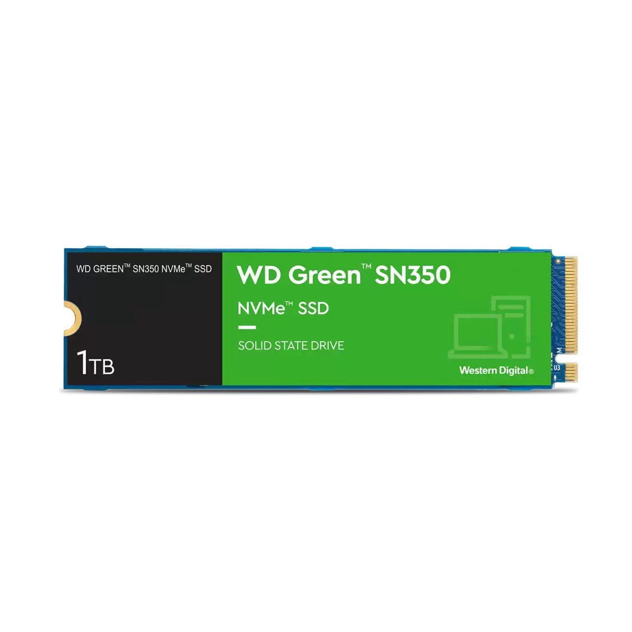 WD Green SN350, 1TB/SSD/M.2 NVMe/3R WDS100T3G0C