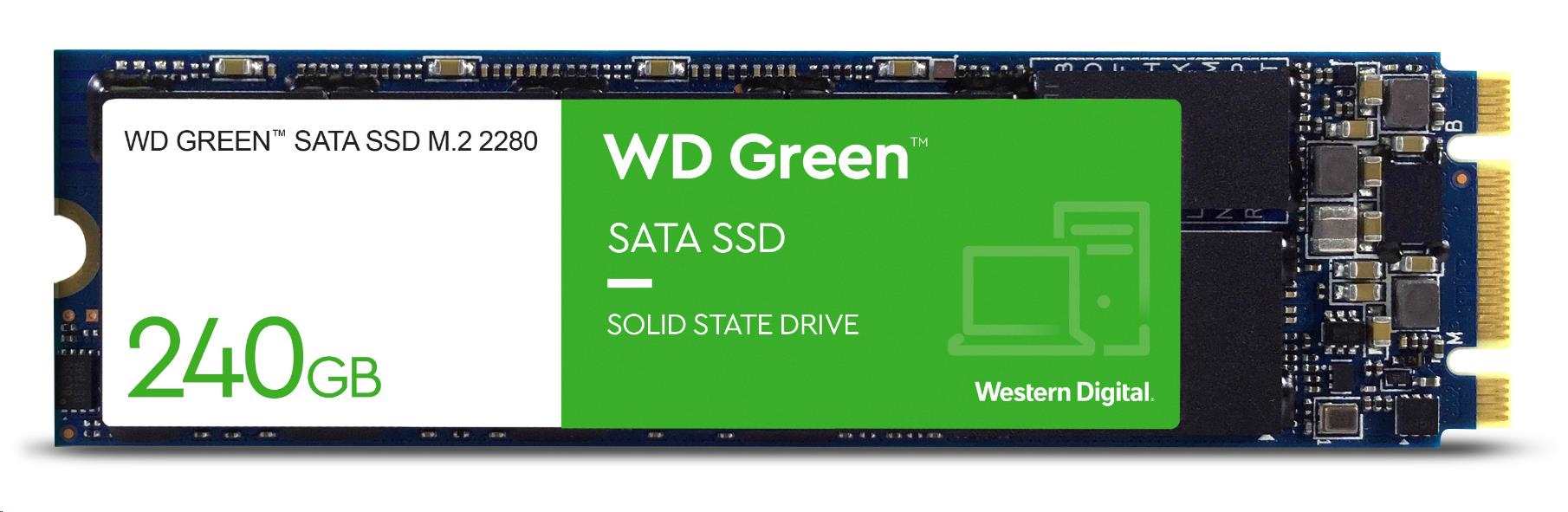 WD Green, 240GB/SSD/M.2 SATA/3R WDS240G3G0B