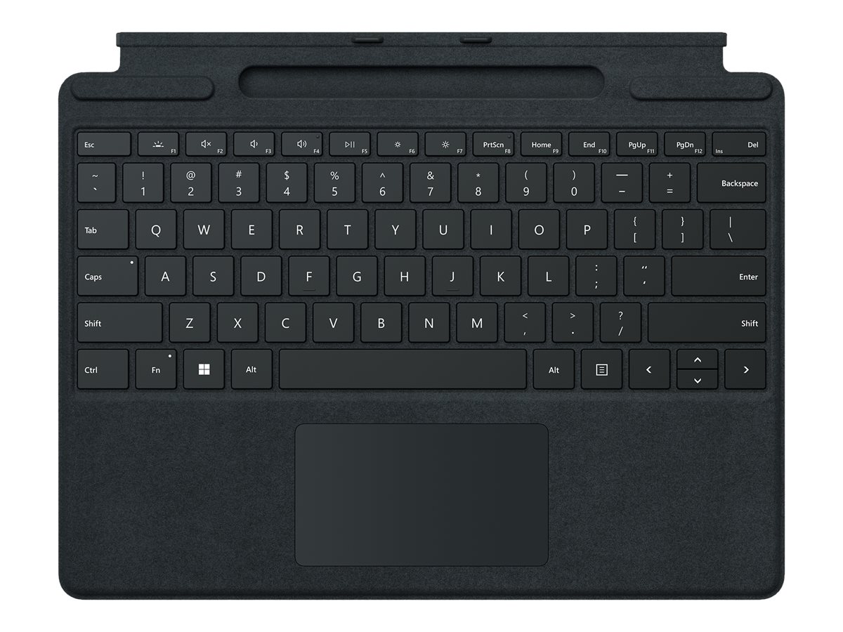 Microsoft Surface Pro Signature Keyboard (Black), Commercial, ENG 8XB-00007