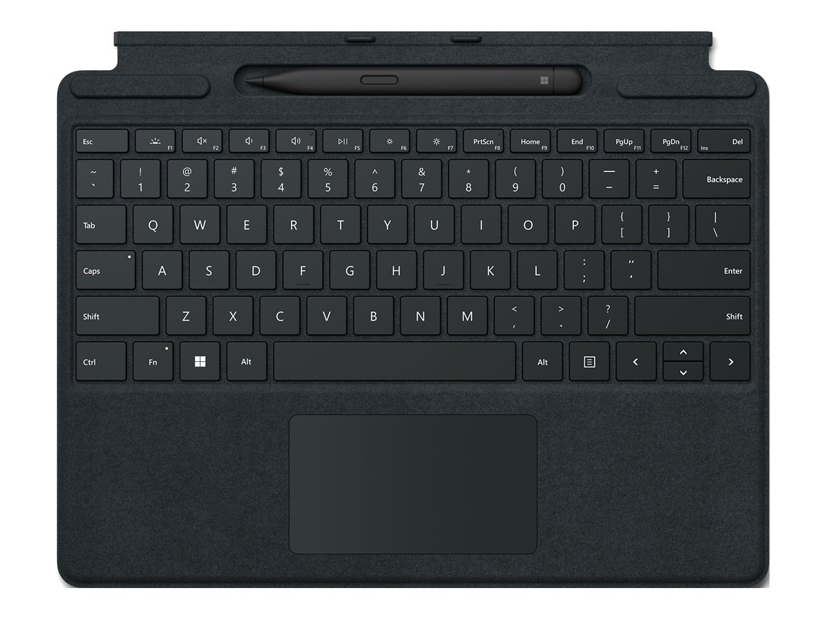 Microsoft Surface Pro Signature Keyboard+Surface Slim Pen 2 Bundle (Black), ENG 8X8-00007