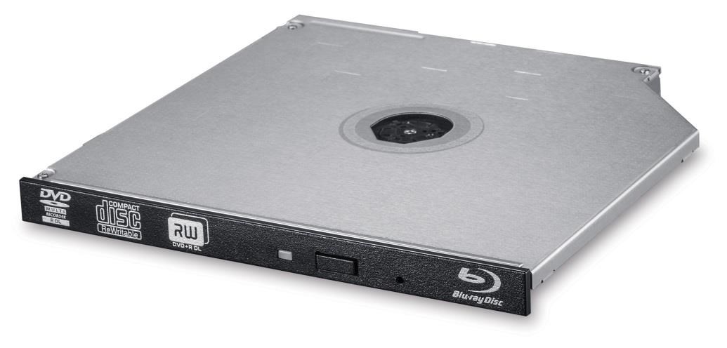 LG BU40N BLU-RAY ULTRA SLIM, 9.5mm internal blu-ray zapisovačka black 6x BD,DVD 8x,CD 24x,černá