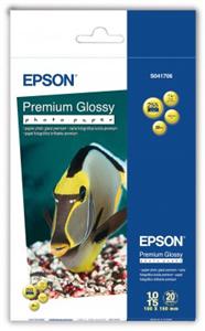 Epson Paper Premium Glossy Photo 10x15,255g(20lis) C13S041706