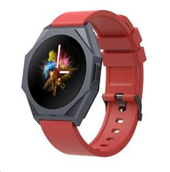 Canyon smart hodinky Otto SW-86, 1,3'' LTPS, SpO2, HR, krevní tlak, 25 multi-sport, red CNS-SW86RR