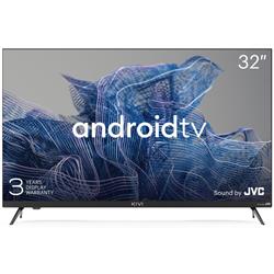 Kivi 32'' HD Google Android TV, Black,1366x768,60Hz,Sound by JVC,2x8W,33kWh/1000h,BT5,HDMI ports 3, 32H750NB