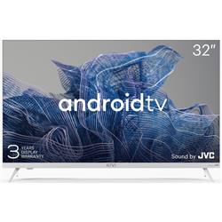 Kivi 32'' HD Google Android TV, White,1366x768,60Hz Sound by JVC,2x8W,33kWh/1000h,BT5,HDMI ports 3 32H750NW