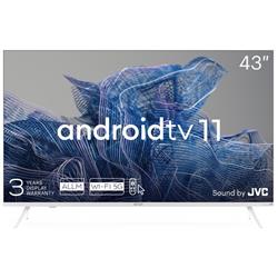 Kivi 43'' UHD Android TV 11, White,3840x2160,60Hz,Sound by JVC,2x12W,53kWh/1000h,BT5.1,HDMI ports 4 43U750NW
