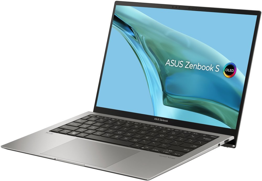 Asus Zenbook S, i7-1355U/ 16GB DDR5/ 1TB SSD/ Intel Iris Xe/ 13,3" WQXGA+, OLED/ W11H/ šedý UX5304VA-OLED075W