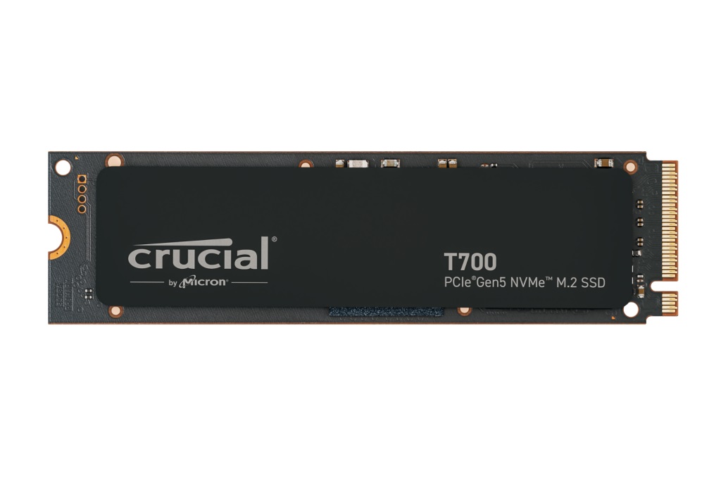 Crucial T700 1TB, PCIe Gen5 NVMe M.2 SSD CT1000T700SSD3