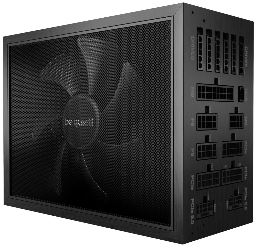 Be quiet!, DARK POWER PRO 13 1600W, ATX3.0, active PFC, 135mm fan, 80PLUS Titanium, modulární BN332