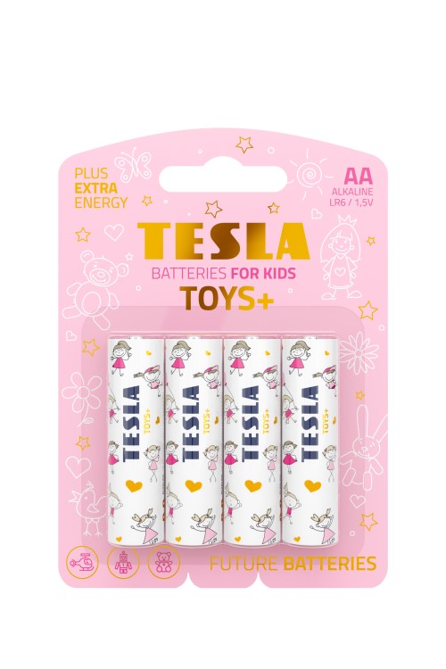 Tesla - baterie AA TOYS GIRL, 4ks, LR06 11060421