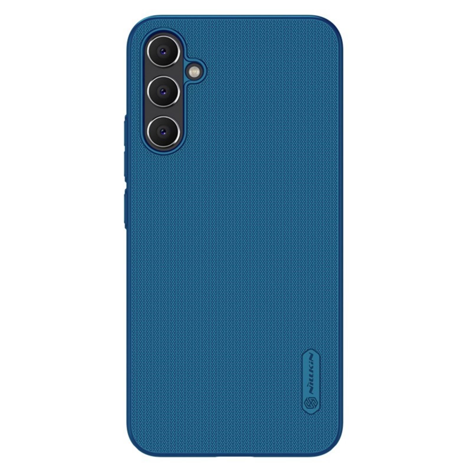 Nillkin Super Frosted Zadní Kryt pro Samsung Galaxy A34 5G Peacock Blue 6902048261273