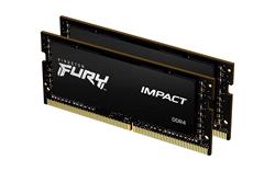 Kingston FURY Impact DDR4 32GB (Kit 2x16GB) 3200MHz SODIMM CL20 KF432S20IBK2/32
