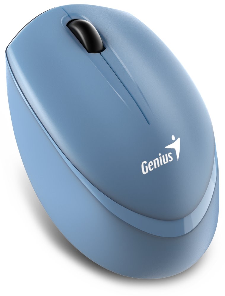 Genius NX-7009, 1200 dpi, bezdrátová, BlueEye senzor, modrá 31030030401