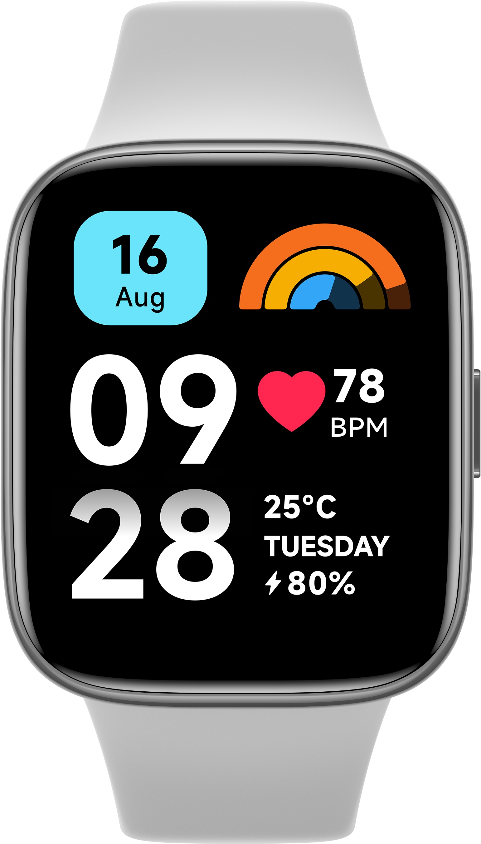 Xiaomi Redmi Watch 3 Active, Silver/Sport Band/Gray 47260