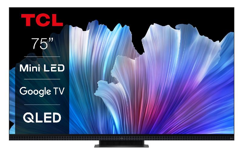 TCL 75C935Google TV QLED, 191cm/4K UHD/4900 PPI/MiniLED/HDR10+/DVB-T/T2/C/S/S2/VESA