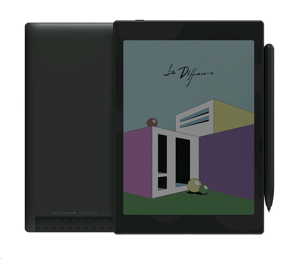 Amazon E-book ONYX BOOX TAB MINI C, černá, 7,8", 64GB, Bluetooth, Android 11.0, E-ink displej, WIFi 6949710308683