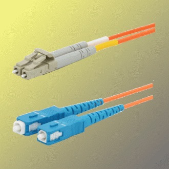 Kabel optický LC-SC 62,5/125um, 1m 1250