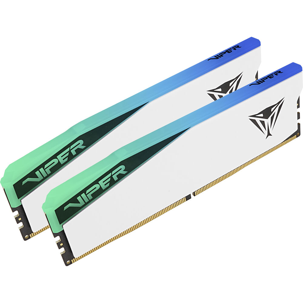 Patriot Viper Elite 5 DDR5 32GB, 6200MHz/CL42/2x16GB/RGB/White PVER532G62C42KW
