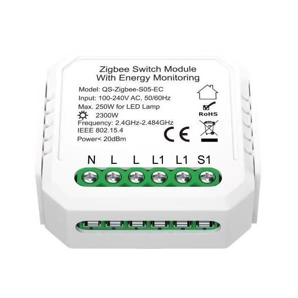 Immax NEO SMART kontroler s měřením spotřeby V6 1-tlačítkový Zigbee 3.0, TUYA 07521L