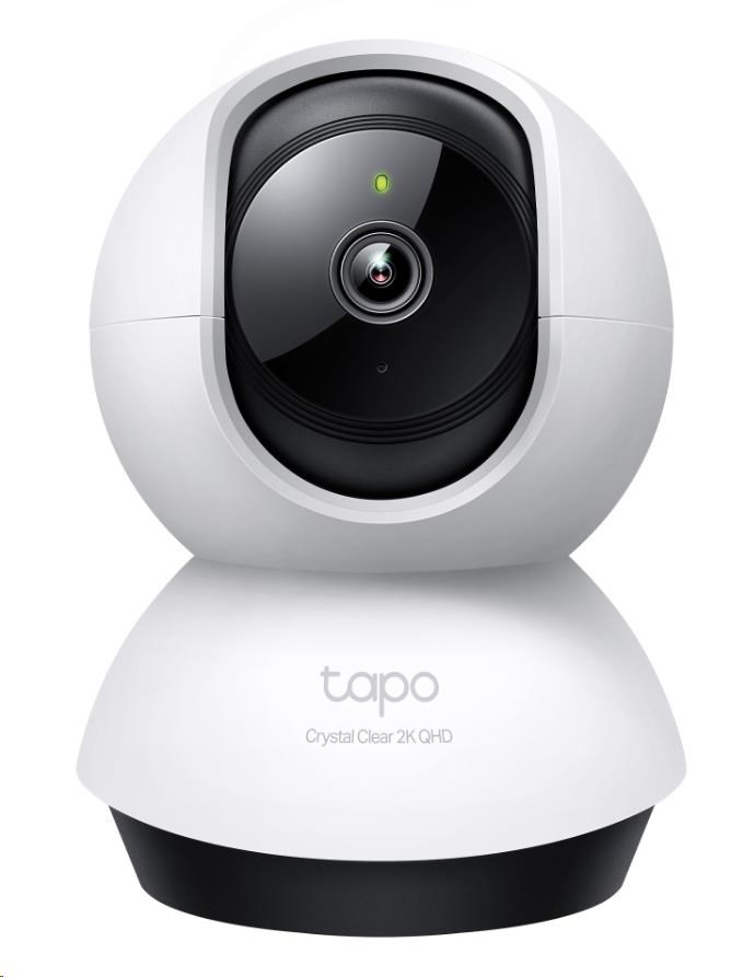 TP-Link Tapo C220 - Domácí Wi-Fi kamera s rozlišením 2k, rotace a sledování pohybu 360°, noční vidění 10m