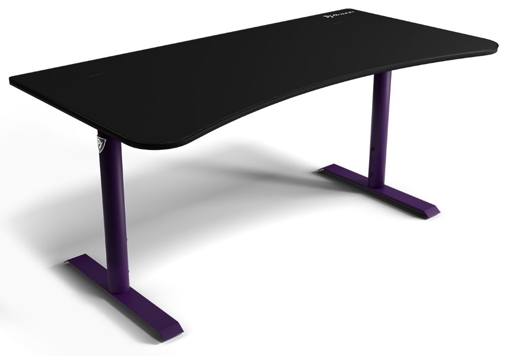 Arozzi herní stůl ARENA Gaming Desk Deep Purple Black ARENA-DP-BK