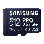Samsung micro SDXC 512GB PRO Ultimate +USB adaptér MB-MY512SB/WW
