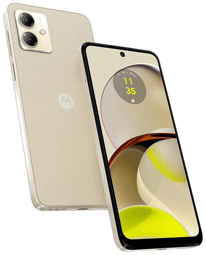 Motorola Moto G14 - Butter Cream 6,5"/ Dual SIM/ 4GB/ 128GB/ LTE/ Android 13 PAYF0005PL