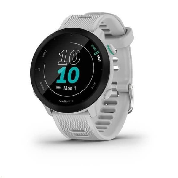 Garmin Forerunner 55 White, EU GPS sportovní hodinky 010-02562-11