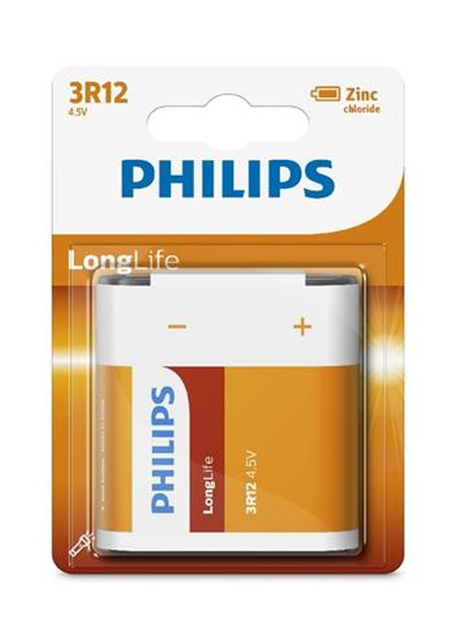 Philips baterie 4,5V LongLife zinkochloridová - 1ks, blister 3R12L1B/10