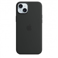 Apple iPhone 15 Plus Silicone Case with MagSafe - Black MT103ZM/A