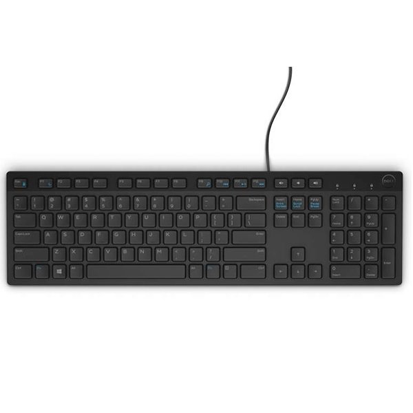 Dell Multimediální klávesnice KB216 - čeština/slovenština (QWERTZ) - černá 580-BBJK