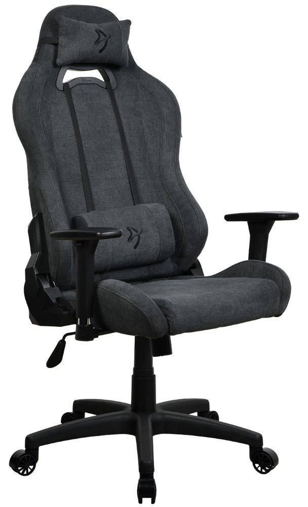Arozzi herní židle TORRETTA Soft Fabric 2, látkový povrch/ tmavě šedá TORRETTA-SFB-DG2