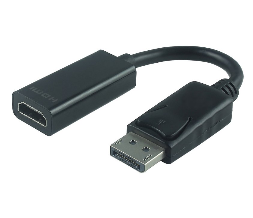 Premiumcord Adapter DisplayPort - HDMI, M/F,4K,30Hz, 20cm KPORTAD11