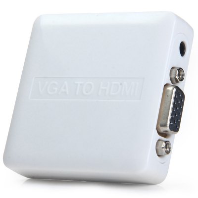 Premiumcord VGA+audio elektrický převodník na HDMI KHCON-34