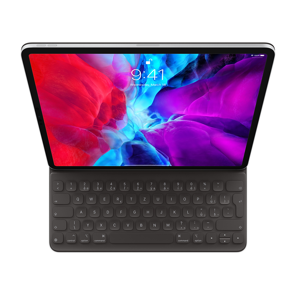 Apple Smart Keyboard Folio for 12.9-inch iPad Pro (4., 5. gen) - Czech MXNL2CZ/A