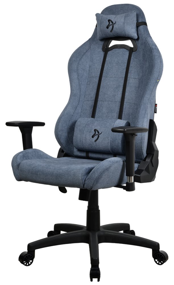 Arozzi herní židle TORRETTA Soft Fabric v2, látkový povrch/ modrá TORRETTA-SFB-BL2