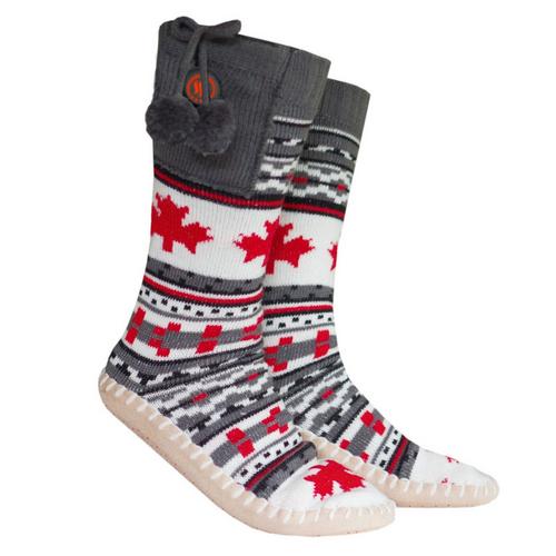 Glovii Slippers, vyhřívané ponožky - papučes, 36-40, barevné GQ4M